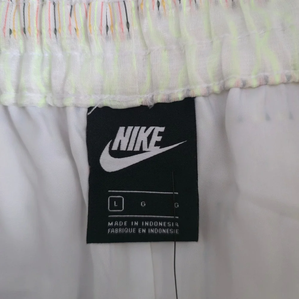 Nike NWT Women's Sportswear Earth Day Pastel Striped Athletic Shorts